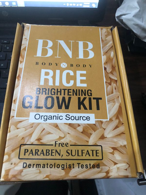BNB Whitening Rice Organic Glow Kit (3 in 1)